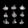 Herkimer diamant hanger met zilveren oogje Herkimer diamant hanger met zilveren oogje