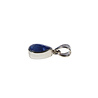 Zilveren hanger tanzaniet | druppel facet 0,9 x 0,6 cm Zilveren hanger tanzaniet | druppel facet 0,9 x 0,6 cm