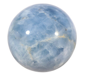 Calciet (blauw) bol 104 mm | 1717 gram Calciet (blauw) bol 104 mm | 1717 gram