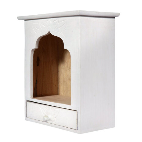 Altaar met lade mangohout 30 x 28 x 14 cm Altaar met lade mangohout 30 x 28 x 14 cm