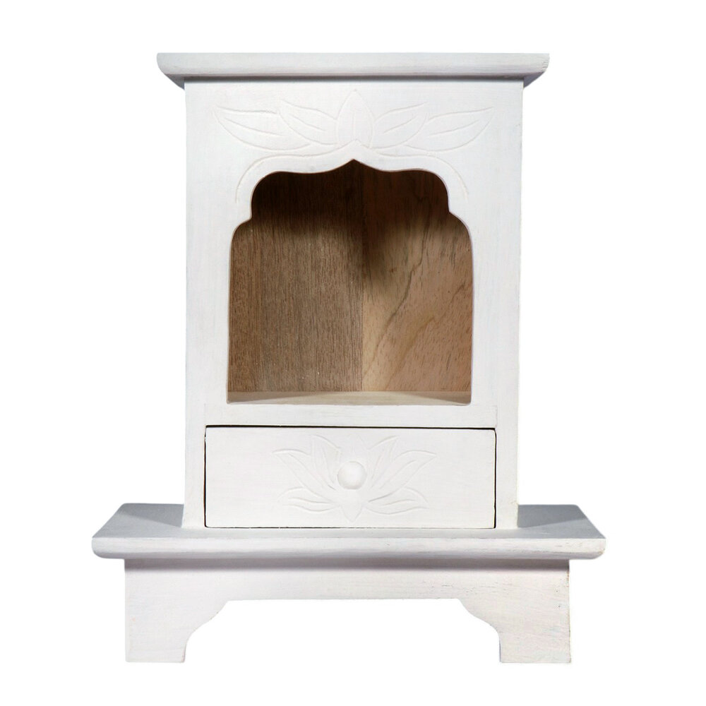 Altaar op voet mangohout 30 x 25 x 13 cm Altaar op voet mangohout 30 x 25 x 13 cm