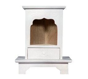 Altaar op voet mangohout 30 x 25 x 13 cm Altaar op voet mangohout 30 x 25 x 13 cm