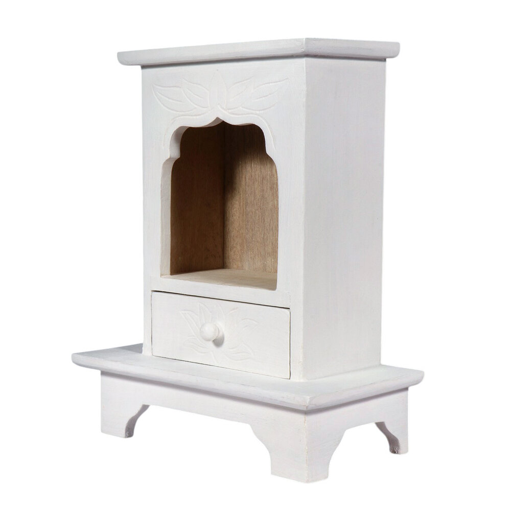 Altaar op voet mangohout 30 x 25 x 13 cm Altaar op voet mangohout 30 x 25 x 13 cm
