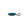 Zilveren hanger apatiet A-kwaliteit facet | ovaal 1,6 x 0,8 cm Zilveren hanger apatiet A-kwaliteit facet | ovaal 1,6 x 0,8 cm