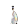 Zilveren hanger maansteen (regenboog) | druppel (gezet) 2,5 x 1,3 cm Zilveren hanger maansteen (regenboog) | druppel (gezet) 2,5 x 1,3 cm