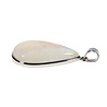 Zilveren hanger maansteen (regenboog) | druppel 3,9 x 2,2 cm Zilveren hanger maansteen (regenboog) | druppel 3,9 x 2,2 cm