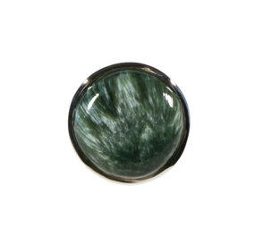 Zilveren ring serafiniet maat 19 | rond 2 cm Zilveren ring serafiniet maat 19 | rond 2 cm