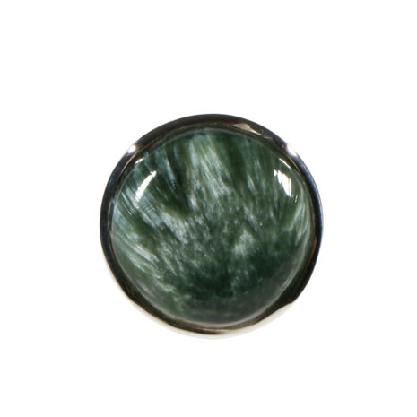 Zilveren ring serafiniet maat 19 | rond 2 cm Zilveren ring serafiniet maat 19 | rond 2 cm