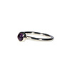 Zilveren ring amethist maat 18 1/2 | rond 5 mm Zilveren ring amethist maat 18 1/2 | rond 5 mm