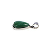 Zilveren hanger aventurijn | druppel 1,8 x 1,1 cm Zilveren hanger aventurijn | druppel 1,8 x 1,1 cm