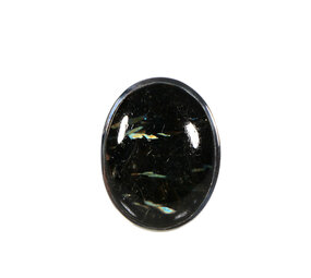 Zilveren ring nuummiet maat 18 ( licht verstelbaar)| ovaal 2,4 x 1,8 cm Zilveren ring nuummiet maat 18 ( licht verstelbaar)| ovaal 2,4 x 1,8 cm