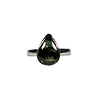 Zilveren ring nuummiet maat 18 1/2 | druppel 1,4 x 1 cm Zilveren ring nuummiet maat 18 1/2 | druppel 1,4 x 1 cm