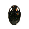 Zilveren ring nuummiet maat 17 1/2 | ovaal 2,3 x 1,6 cm Zilveren ring nuummiet maat 17 1/2 | ovaal 2,3 x 1,6 cm