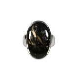 Zilveren ring nuummiet maat 17 1/2 | ovaal 2,3 x 1,4 cm Zilveren ring nuummiet maat 17 1/2 | ovaal 2,3 x 1,4 cm