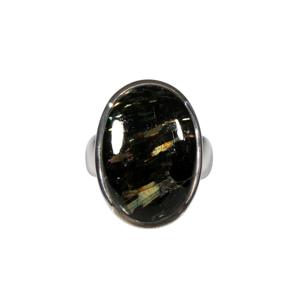 Zilveren ring nuummiet maat 16 1/2 | ovaal 2,2 x 1,5 cm Zilveren ring nuummiet maat 16 1/2 | ovaal 2,2 x 1,5 cm
