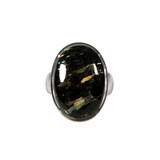 Zilveren ring nuummiet maat 16 1/2 | ovaal 2,2 x 1,5 cm Zilveren ring nuummiet maat 16 1/2 | ovaal 2,2 x 1,5 cm