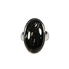 Zilveren ring nuummiet maat 16 1/2 | ovaal 2,3 x 1,3 cm Zilveren ring nuummiet maat 16 1/2 | ovaal 2,3 x 1,3 cm