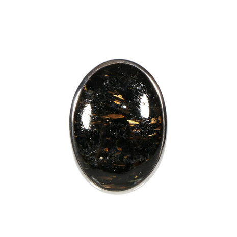 Zilveren ring nuummiet maat 19 | ovaal 2,6 x 1,9 cm Zilveren ring nuummiet maat 19 | ovaal 2,6 x 1,9 cm