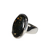 Zilveren ring nuummiet maat 19 | ovaal 2,3 x 1,5 cm Zilveren ring nuummiet maat 19 | ovaal 2,3 x 1,5 cm