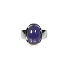 Zilveren ring tanzaniet maat 17 | ovaal 1,4 x 0,9 cm Zilveren ring tanzaniet maat 17 | ovaal 1,4 x 0,9 cm
