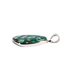 Zilveren hanger turkoois | druppel 3 x 2,2 cm Zilveren hanger turkoois | druppel 3 x 2,2 cm