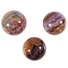 Amethist met kantagaat bol 65 - 70 mm Amethist met kantagaat bol 65 - 70 mm