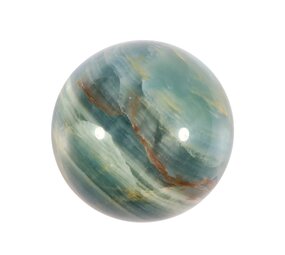 Aragoniet (blauw) bol 54 - 60 mm Aragoniet (blauw) bol 54 - 60 mm