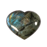 Labradoriet edelsteen hart 6 - 7 cm Labradoriet edelsteen hart 6 - 7 cm