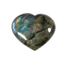 Labradoriet edelsteen hart 6 - 7 cm Labradoriet edelsteen hart 6 - 7 cm