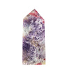 Lepidoliet met roze toermalijn (unicorn stone) obelisk 7 - 9 cm Lepidoliet met roze toermalijn (unicorn stone) obelisk 7 - 9 cm