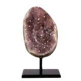 Amethist cluster op standaard 14 x 9 x 7 cm | 1621 gram Amethist cluster op standaard 14 x 9 x 7 cm | 1621 gram