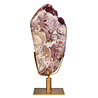 Amethist (roze) A-kwaliteit op standaard 31,9 x 16,5 x 7,6 cm | 7,14 kg Amethist (roze) A-kwaliteit op standaard 31,9 x 16,5 x 7,6 cm | 7,14 kg