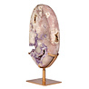 Amethist (roze) A-kwaliteit cluster op standaard 30,2 x 17,7 x 5,9 cm | 6,13 kg Amethist (roze) A-kwaliteit cluster op standaard 30,2 x 17,7 x 5,9 cm | 6,13 kg
