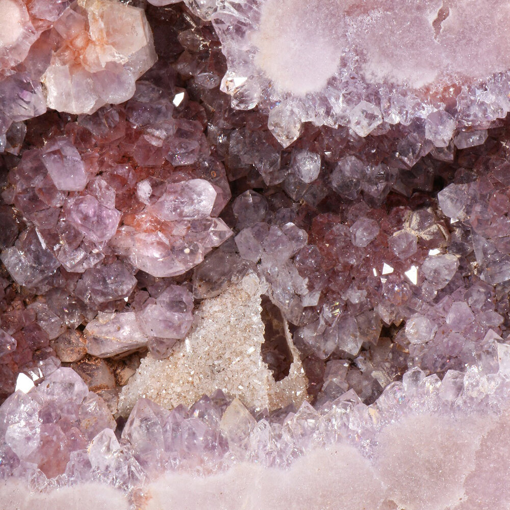 Amethist (roze) A-kwaliteit cluster op standaard 33,5 x 20,5 x 6,6 cm | 8,82 kg Amethist (roze) A-kwaliteit cluster op standaard 33,5 x 20,5 x 6,6 cm | 8,82 kg
