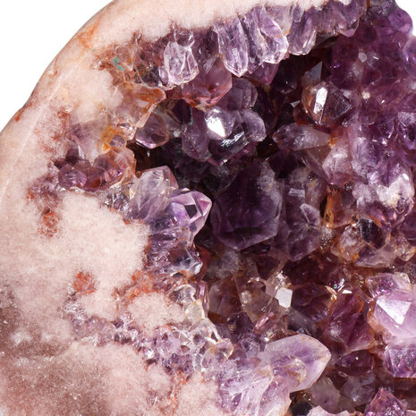 Amethist (roze) A-kwaliteit cluster op standaard 23,6 x 19,8 x 6 cm | 3530 gram Amethist (roze) A-kwaliteit cluster op standaard 23,6 x 19,8 x 6 cm | 3530 gram