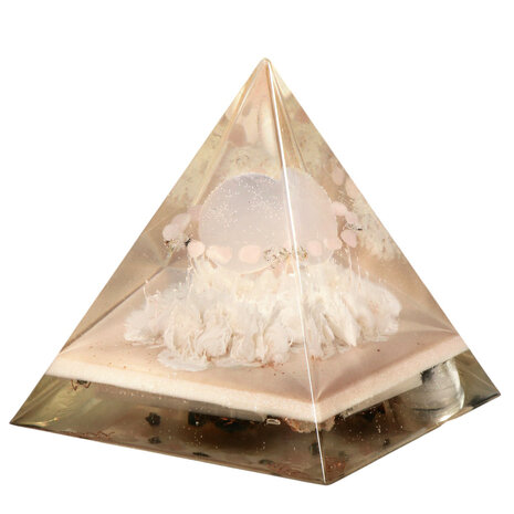 Urn piramide seleniet 12,5 x 12,5 x 14 cm Urn piramide seleniet 12,5 x 12,5 x 14 cm