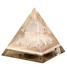 Urn piramide seleniet 12,5 x 12,5 x 14 cm Urn piramide seleniet 12,5 x 12,5 x 14 cm