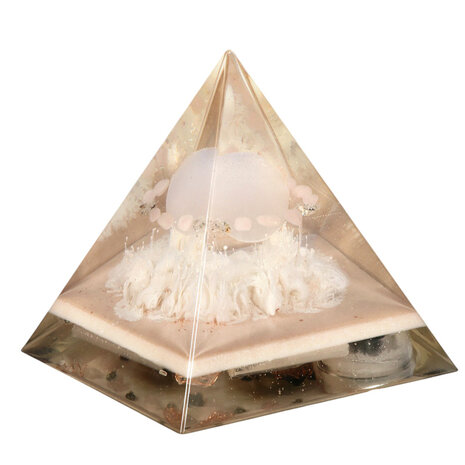 Urn piramide seleniet 12,5 x 12,5 x 14 cm Urn piramide seleniet 12,5 x 12,5 x 14 cm