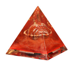 Orgonite piramide jaspis 14,5 x 14,5 x 14,5 cm | 1246 gram Orgonite piramide jaspis 14,5 x 14,5 x 14,5 cm | 1246 gram