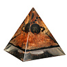 Orgonite piramide shungiet 13,5 x 12,5 x 12,5 cm | 752 gram