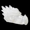 Bergkristal draken schedel 22,5 x 9,5 x 12 cm | 2744 gram Bergkristal draken schedel 22,5 x 9,5 x 12 cm | 2744 gram