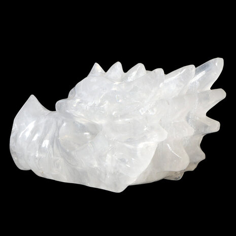 Bergkristal draken schedel 22,5 x 9,5 x 12 cm | 2744 gram Bergkristal draken schedel 22,5 x 9,5 x 12 cm | 2744 gram