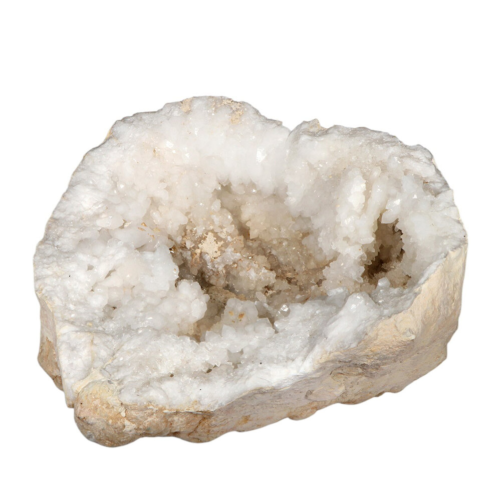 Bergkristal geode 32 x 30 x 19 cm | 14,54 kg Bergkristal geode 32 x 30 x 19 cm | 14,54 kg