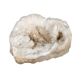 Bergkristal geode 32 x 30 x 19 cm | 14,54 kg Bergkristal geode 32 x 30 x 19 cm | 14,54 kg