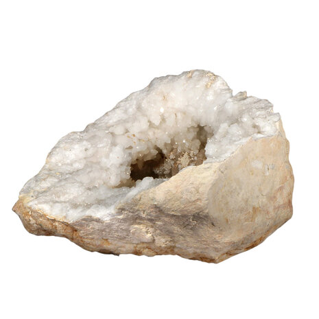 Bergkristal geode 32 x 30 x 19 cm | 14,54 kg Bergkristal geode 32 x 30 x 19 cm | 14,54 kg