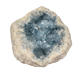 Celestien geode A-kwaliteit 18,1 x 20,6 x 21,7 cm | 8,71 kg Celestien geode A-kwaliteit 18,1 x 20,6 x 21,7 cm | 8,71 kg
