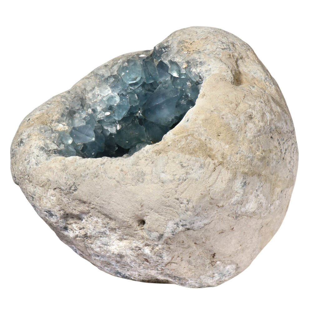 Celestien geode A-kwaliteit 20,5 x 21,8 x 21 cm | 14,73 kg Celestien geode A-kwaliteit 20,5 x 21,8 x 21 cm | 14,73 kg