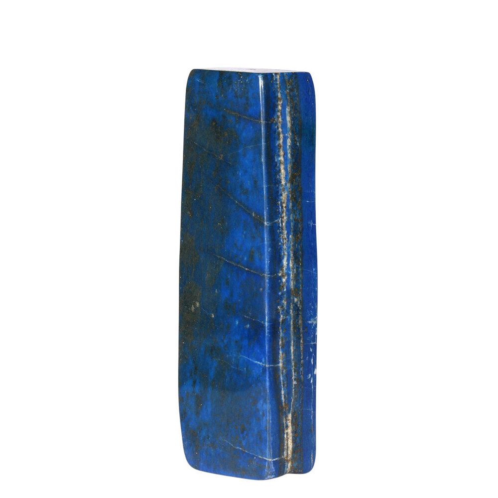 Lapis lazuli A-kwaliteit sculptuur 17,6 x 5,8 x 2,2 cm | 818 gram Lapis lazuli A-kwaliteit sculptuur 17,6 x 5,8 x 2,2 cm | 818 gram