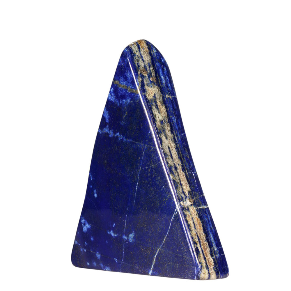 Lapis lazuli A-kwaliteit sculptuur 15,8 x 11,4 x 3 cm | 905 gram Lapis lazuli A-kwaliteit sculptuur 15,8 x 11,4 x 3 cm | 905 gram