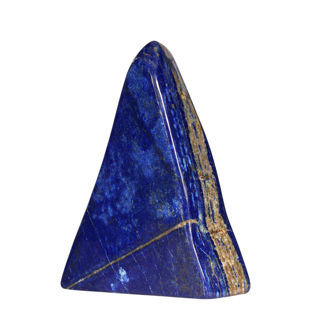Lapis lazuli A-kwaliteit sculptuur 15,8 x 11,4 x 3 cm | 905 gram Lapis lazuli A-kwaliteit sculptuur 15,8 x 11,4 x 3 cm | 905 gram